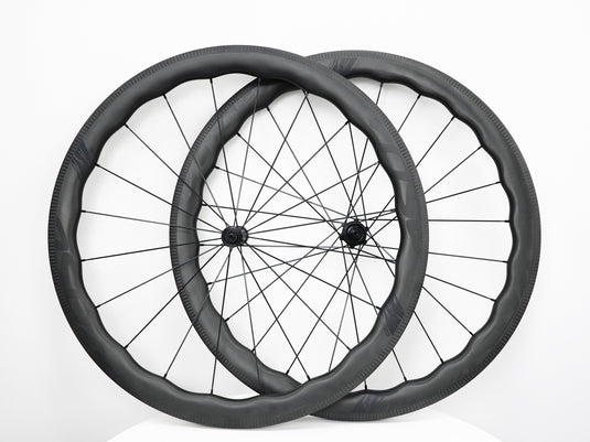 SCOM VOSO Lite Wave Carbon Wheels Rim Brake