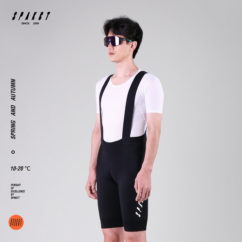 Load image into Gallery viewer, Spakct Fuzzing Waistband 10-20℃ Men Cycling Bib Shorts YC212010

