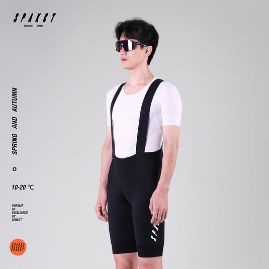 Spakct Fuzzing Waistband 10-20℃ Men Cycling Bib Shorts YC212010