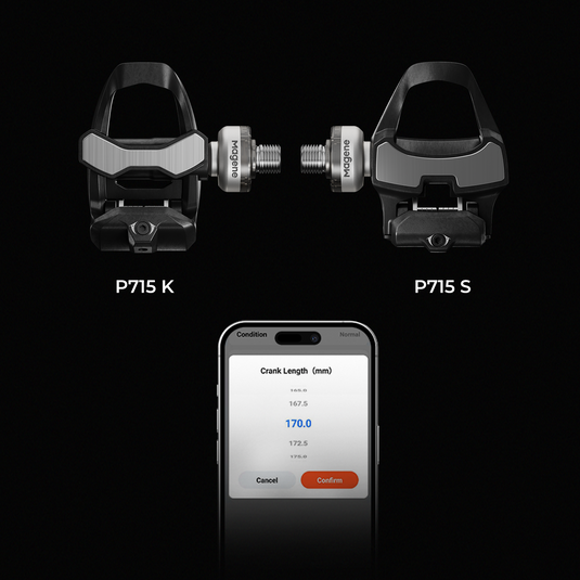 power meter pedal or crank Magene P715 Pedal-based Power Meter – UAEcycle