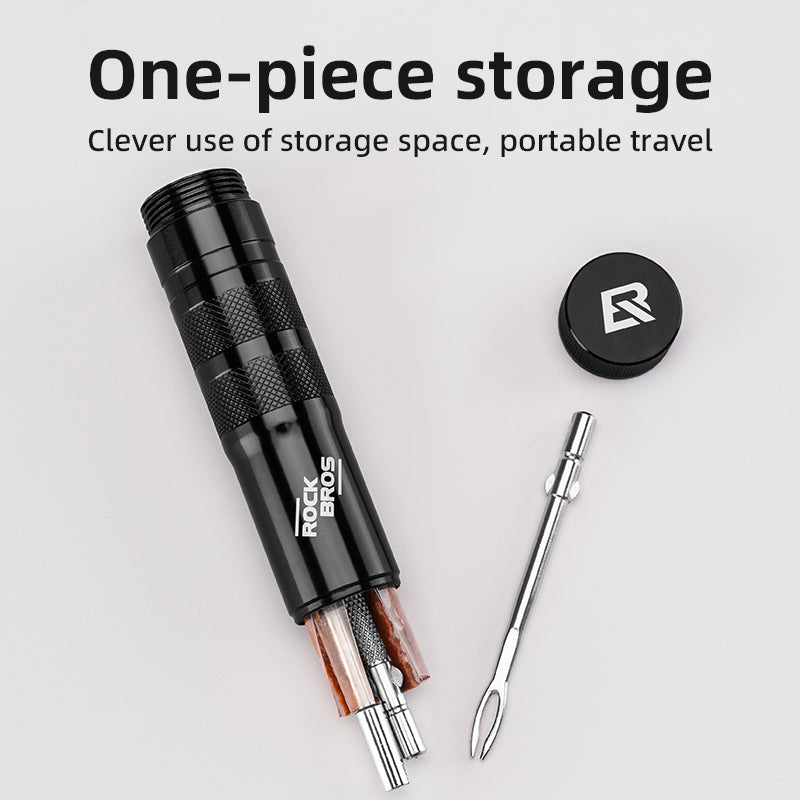 Load image into Gallery viewer, ROCKBROS Vacuum Aluminum Alloy Tire Repair Tool Compact Portable 43210006001
