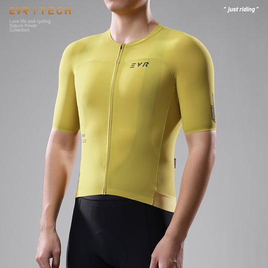 EVR TECH Series Men's Cycling Short Sleeve Jersey - Gilding Edition -2623