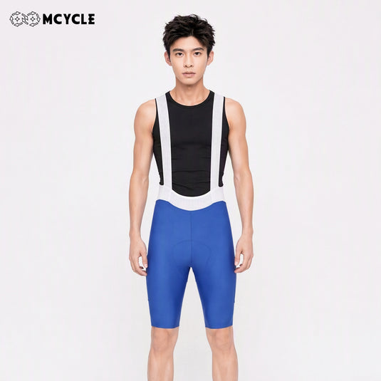 Mcycle Men's High‑Compression Road Cycling Bib Shorts MK109