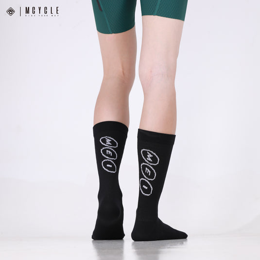 MCYCLE Unisex High-Elastic Athletic Knitted Cycling Socks - MP059 Dopamine Series