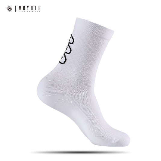 MCYCLE Unisex High-Elastic Athletic Knitted Cycling Socks - MP059 Dopamine Series