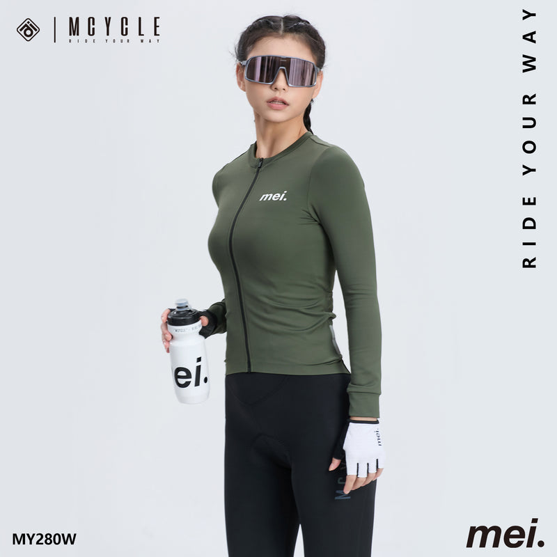 Load image into Gallery viewer, Mcycle Women&#39;s Thermal Long Sleeve Jersey MY253W
