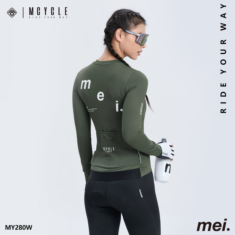 Load image into Gallery viewer, Mcycle Women&#39;s Thermal Long Sleeve Jersey MY253W
