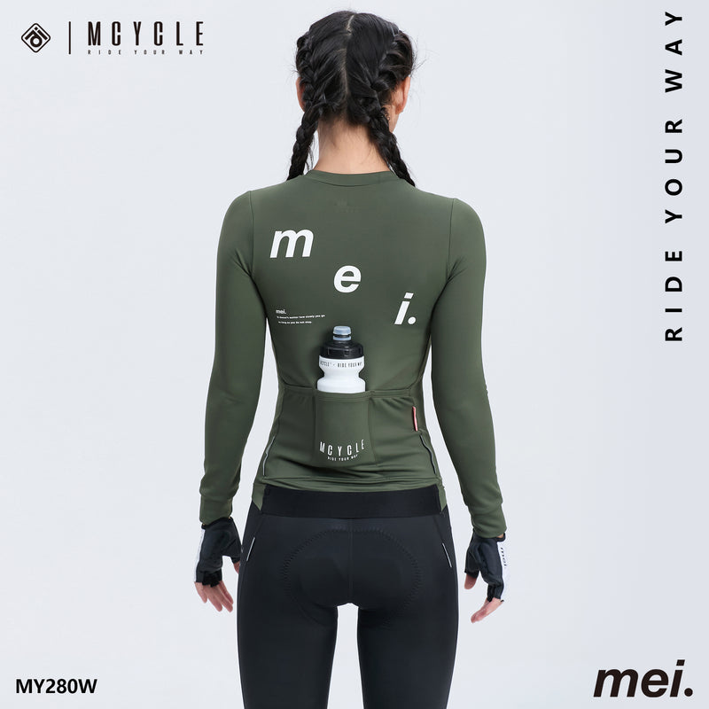 Load image into Gallery viewer, Mcycle Women&#39;s Thermal Long Sleeve Jersey MY253W
