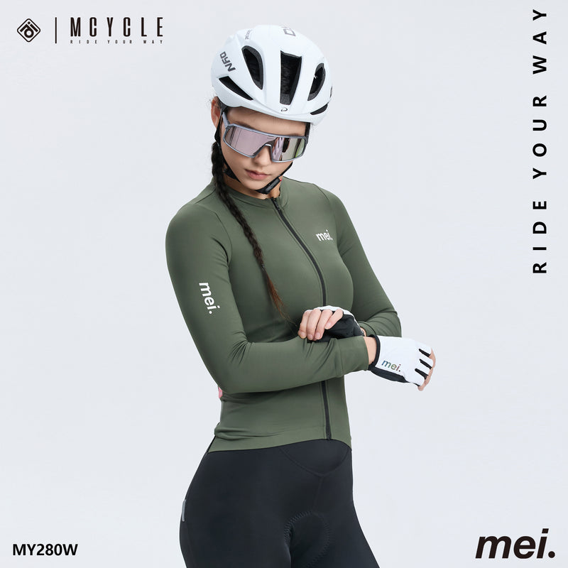 Load image into Gallery viewer, Mcycle Women&#39;s Thermal Long Sleeve Jersey MY253W
