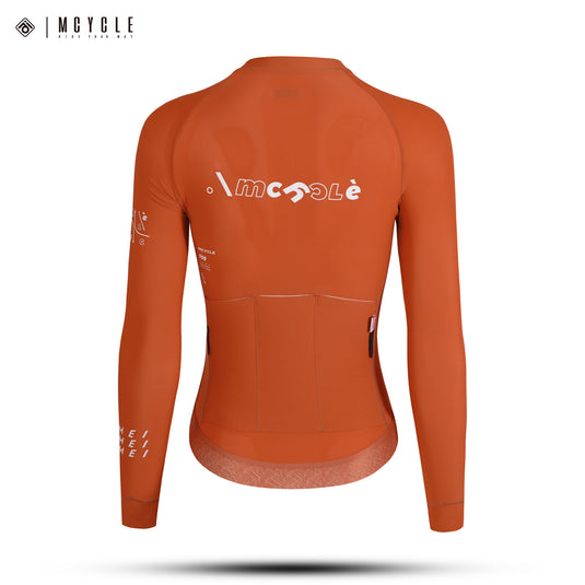 Mcycle Solid Color Women's Long Sleeve Cycling Jersey Anti UV 50+ MY356W