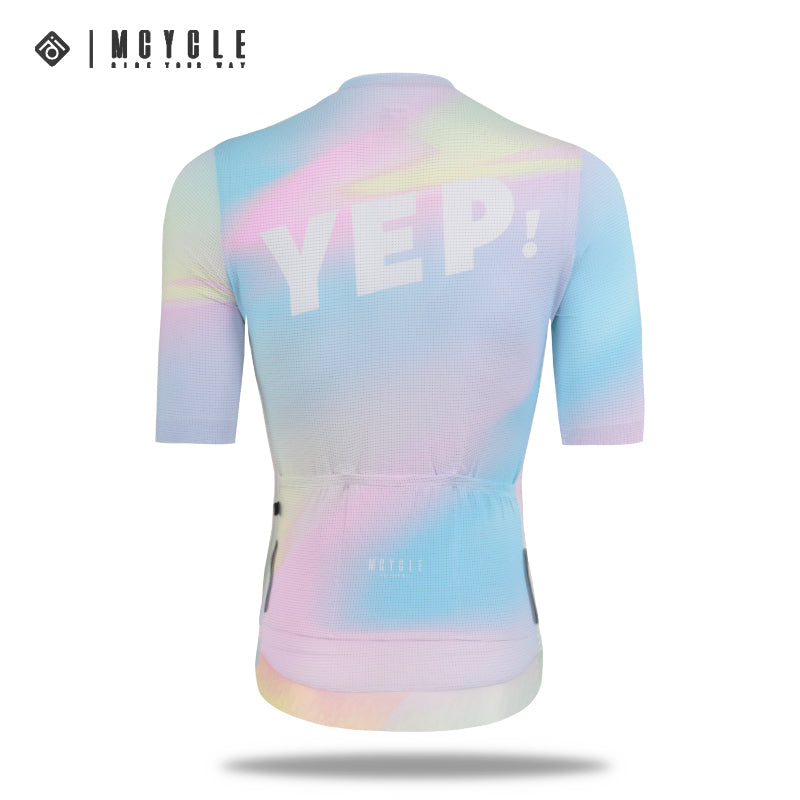 Load image into Gallery viewer, Mcycle Women's Performance Cycling Jersey - YEP Edition | Bamboo Charcoal Infused &amp; UPF 50+  MY239W
