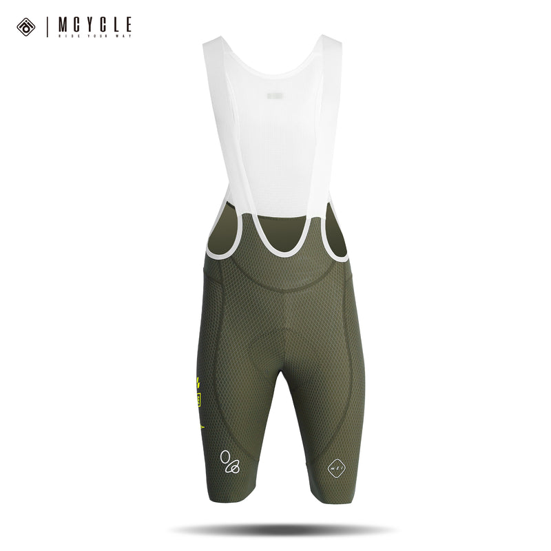 Load image into Gallery viewer, Mcycle Men&#39;s Cycling Bib Shorts with High-Perf Elastic Interface Pads MK102
