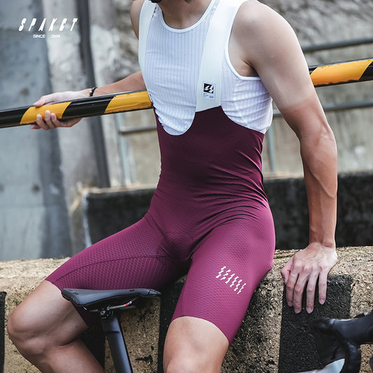 Spakct Bodysuit Pro Suspender Men Cycling Bib Shorts YC111037