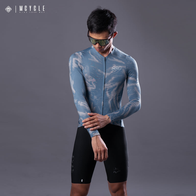 Load image into Gallery viewer, Mcycle Pro Men&#39;s Long Sleeve Cycling Jersey MY358
