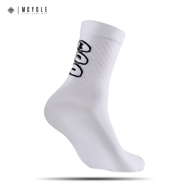 Load image into Gallery viewer, MCYCLE Unisex High-Elastic Athletic Knitted Cycling Socks - MP059 Dopamine Series
