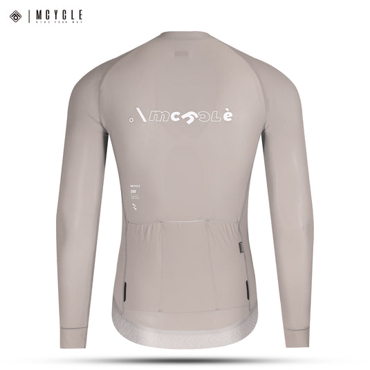 Mcycle Solid Color Men's Long Sleeve Cycling Jersey Anti UV 50+ MY356