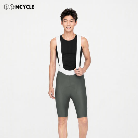 Mcycle Men's High‑Compression Road Cycling Bib Shorts MK109