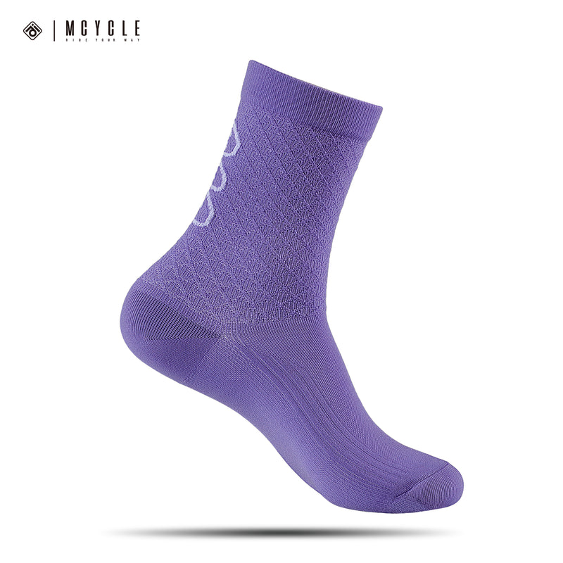 Load image into Gallery viewer, MCYCLE Unisex High-Elastic Athletic Knitted Cycling Socks - MP059 Dopamine Series
