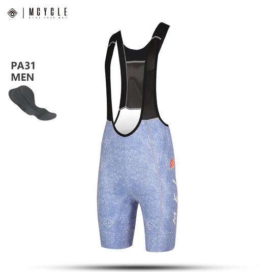 Mcycle Men's Pro Elite Cycling Bib Shorts | MK103 Series