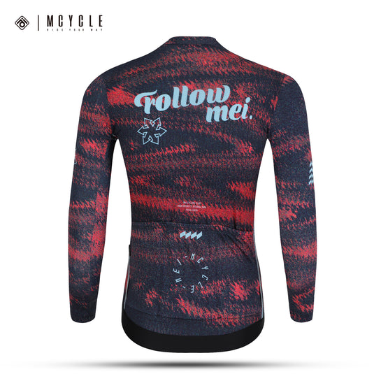 Mcycle Men's Pro Long Sleeve Cycling Jersey MY337