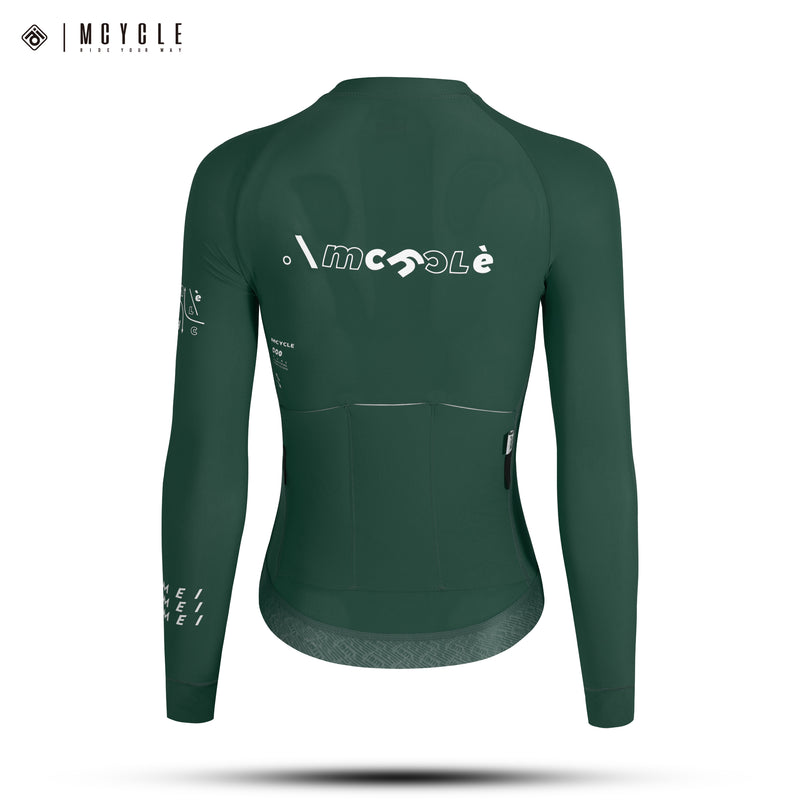 Load image into Gallery viewer, Mcycle Solid Color Women&#39;s Long Sleeve Cycling Jersey Anti UV 50+ MY356W
