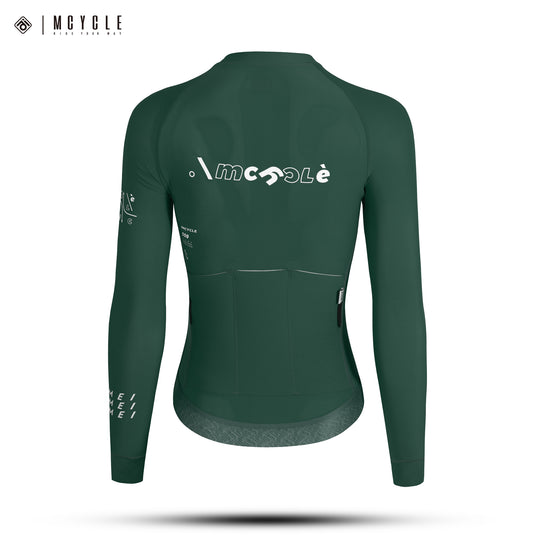 Mcycle Solid Color Women's Long Sleeve Cycling Jersey Anti UV 50+ MY356W