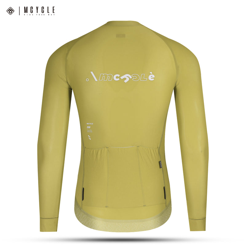 Load image into Gallery viewer, Mcycle Solid Color Men&#39;s Long Sleeve Cycling Jersey Anti UV 50+ MY356
