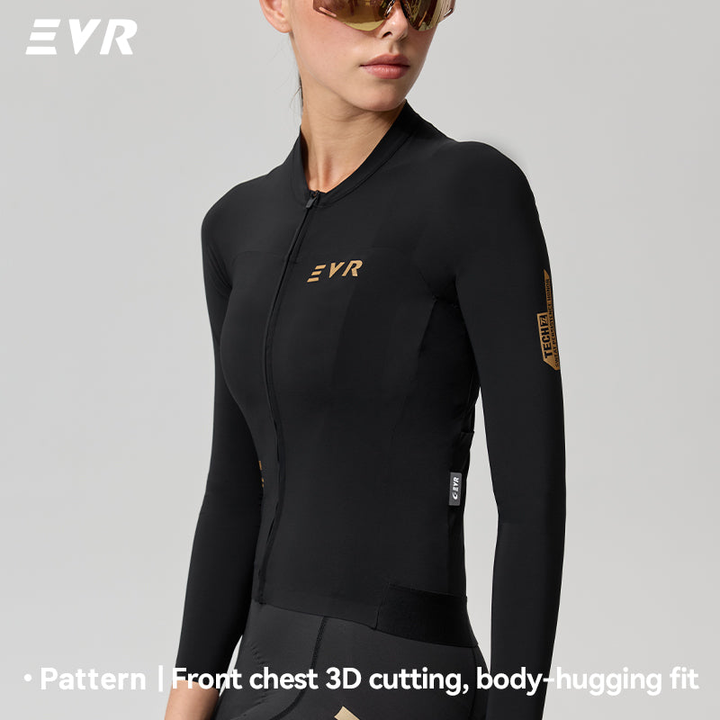 Load image into Gallery viewer, EVR TECH Ⅱ Women's Long Sleeve Cycling Jersey 2626

