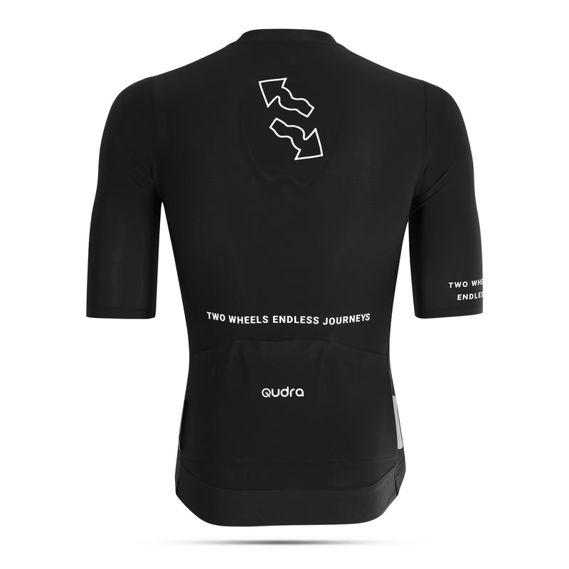 Load image into Gallery viewer, Qudra Pro Solid Cycling Jersey Unisex
