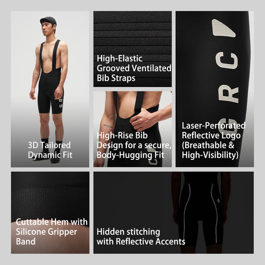 GRC Tech 2.0 Men's Cycling Bib Shorts - Limited Edition 1088