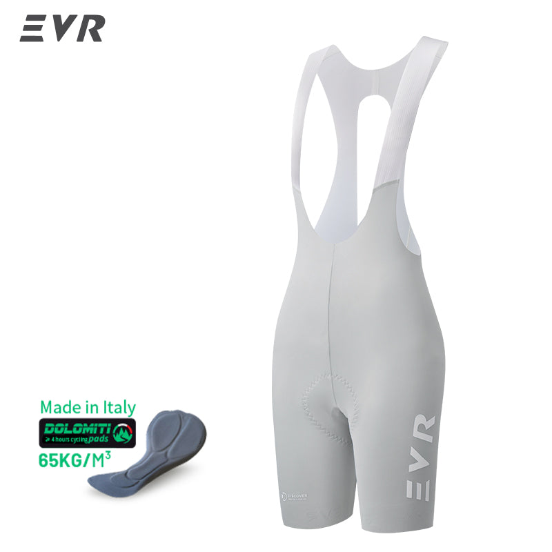 Load image into Gallery viewer, EVR Women’s DISCOVER One-Piece Pro Bib Shorts – 2506 (Powered by Dolomiti®)
