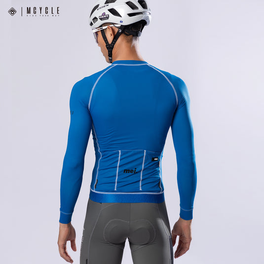 MCYCLE Men’s Long Sleeve Cycling Jersey – UV50+ Breathable Performance Pro Fit MY341