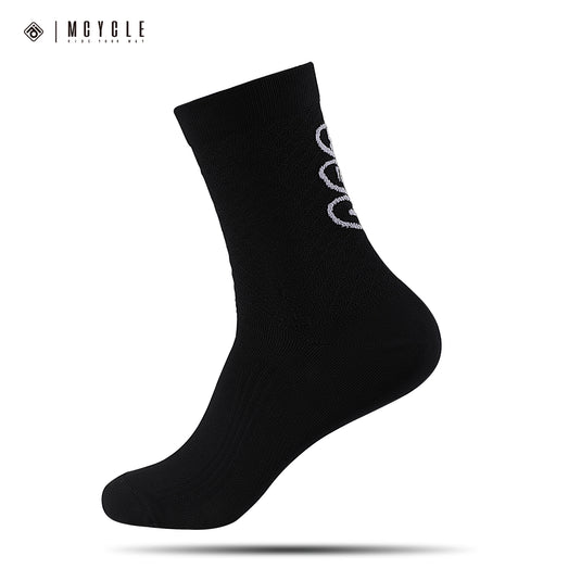 MCYCLE Unisex High-Elastic Athletic Knitted Cycling Socks - MP059 Dopamine Series
