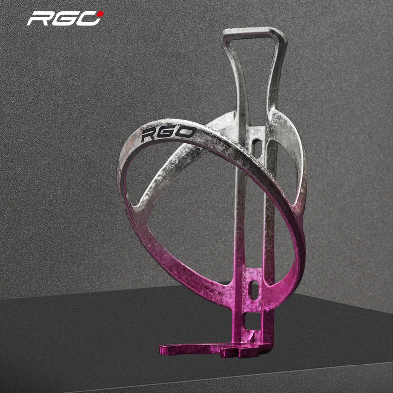 Load image into Gallery viewer, RGO Bike Bottle Cage, Ultralight PVD Vacuum Electroplating Water Bottle Holder, PC‑Fiberglass
