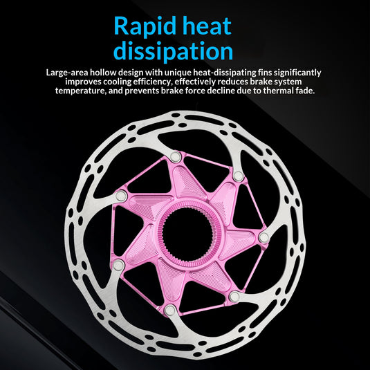 Riro DBR41 Disc Brake CNC Ice Rotor Center Lock