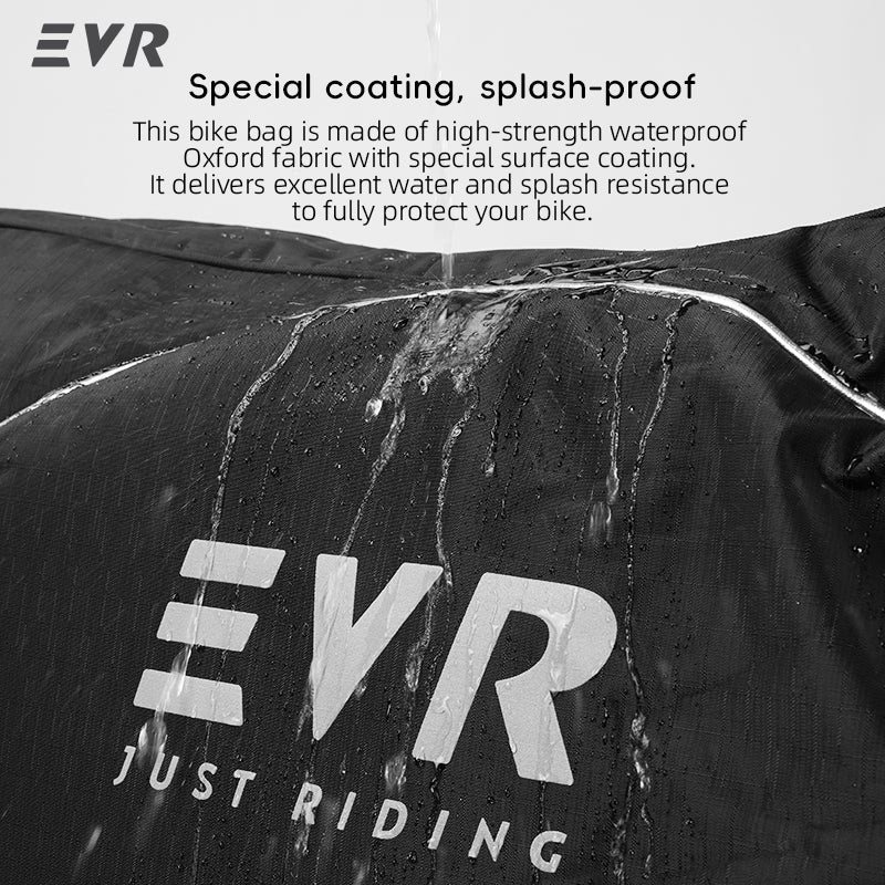 Load image into Gallery viewer, EVR Padded Rolling Bicycle Travel Bag | Air‑Friendly Bike Transport Case
