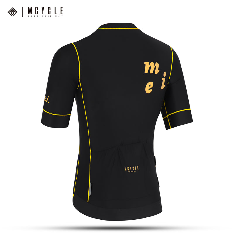 Load image into Gallery viewer, Mcycle Man Pro Cycling Jersey Top Wear Black MY297

