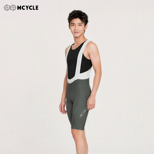 Mcycle Men's High‑Compression Road Cycling Bib Shorts MK109