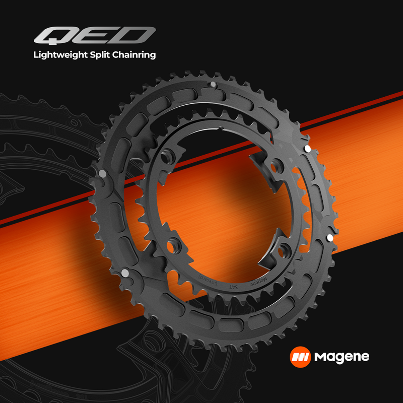 Load image into Gallery viewer, Magene QED Lightweight BCD110 Split Chainring
