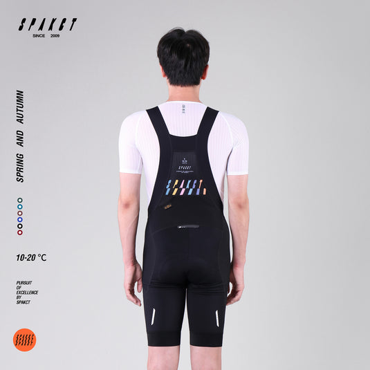 Spakct Spring/Autumn Men's Fleece-lined Cycling Bib Shorts  10-20℃ YC212010
