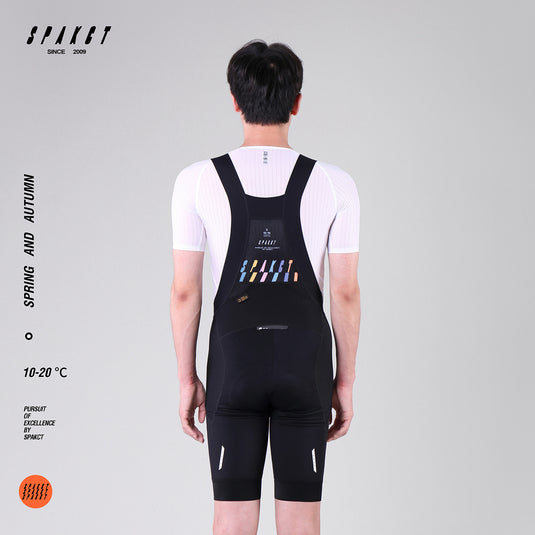 Spakct Fuzzing Waistband 10-20℃ Men Cycling Bib Shorts YC212010