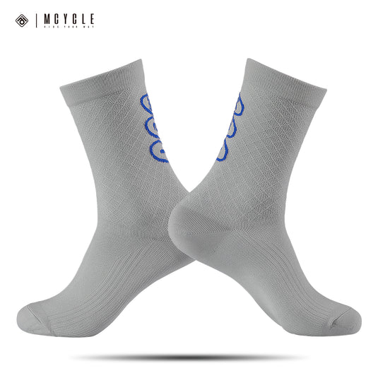 MCYCLE Unisex High-Elastic Athletic Knitted Cycling Socks - MP059 Dopamine Series