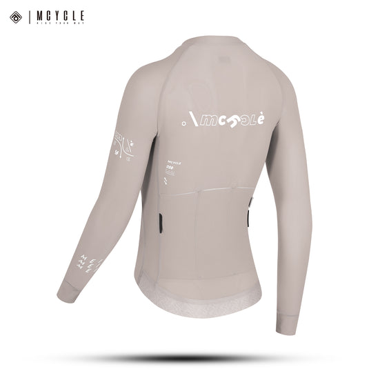 Mcycle Solid Color Women's Long Sleeve Cycling Jersey Anti UV 50+ MY356W