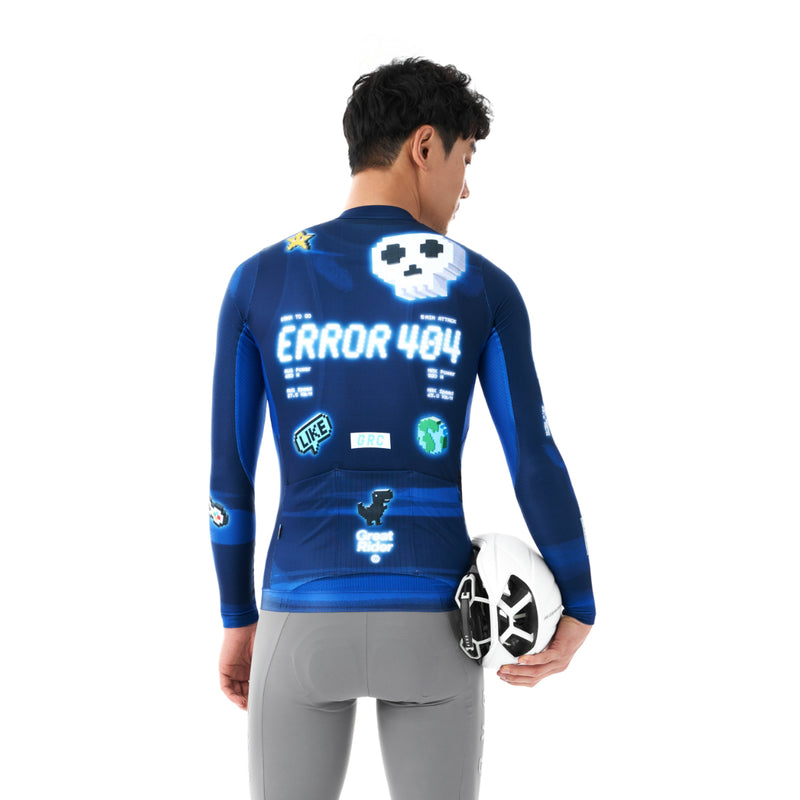 Load image into Gallery viewer, GRC Unisex Game Rider ERROR Technical Cycling Jersey 1457
