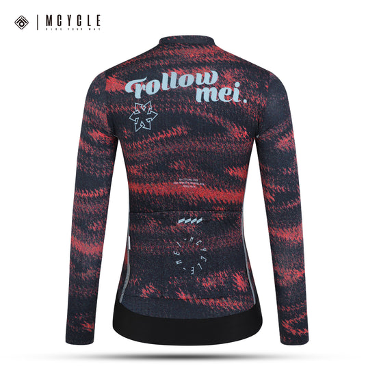 Mcycle Women's Pro Long Sleeve Cycling Jersey MY337W