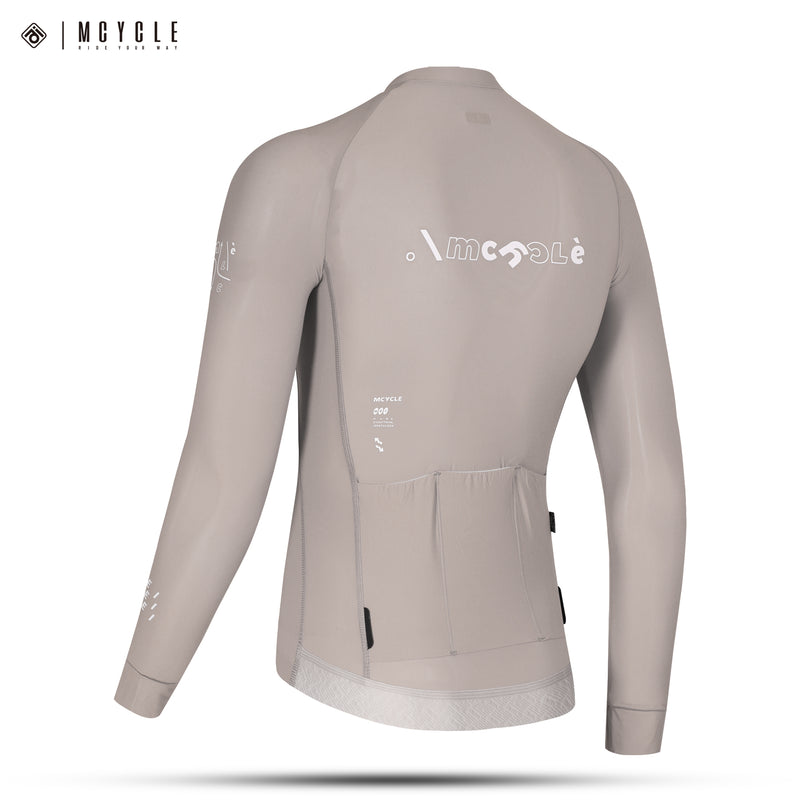 Load image into Gallery viewer, Mcycle Solid Color Men&#39;s Long Sleeve Cycling Jersey Anti UV 50+ MY356
