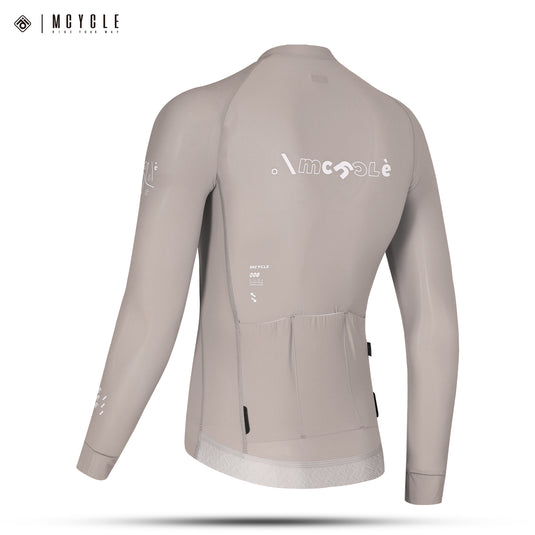 Mcycle Solid Color Men's Long Sleeve Cycling Jersey Anti UV 50+ MY356