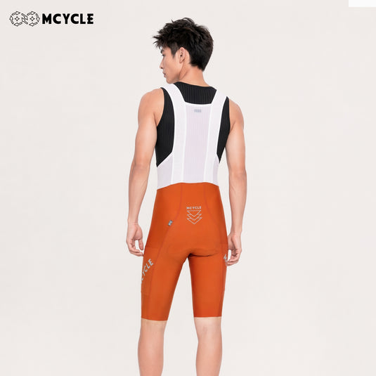 Mcycle Men's High‑Compression Road Cycling Bib Shorts MK109