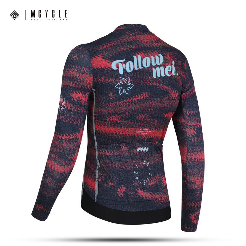 Load image into Gallery viewer, Mcycle Men's Pro Long Sleeve Cycling Jersey MY337
