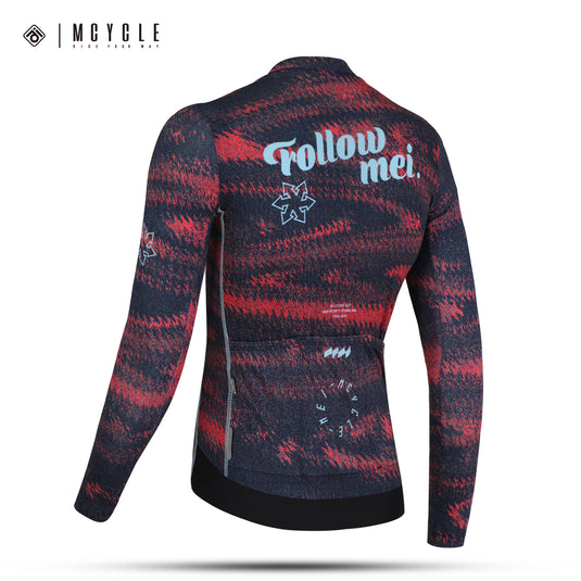 Mcycle Men's Pro Long Sleeve Cycling Jersey MY337